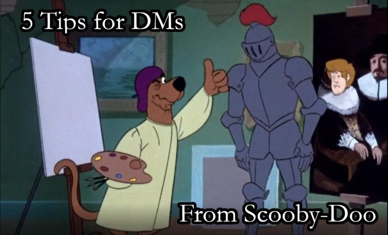 5 Tips for DMs from Scooby Doo