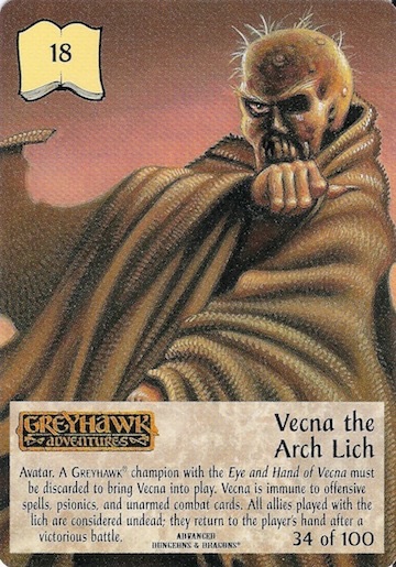 Vecna But In A Terrible Card Game