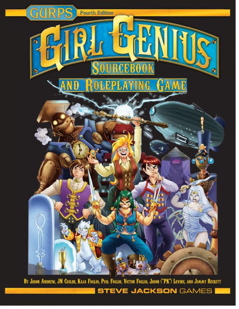 Girl Genius Sourcebook and Roleplaying Game