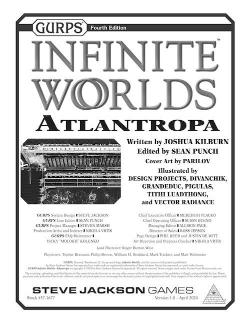 gurps infinite worlds atlantropa review