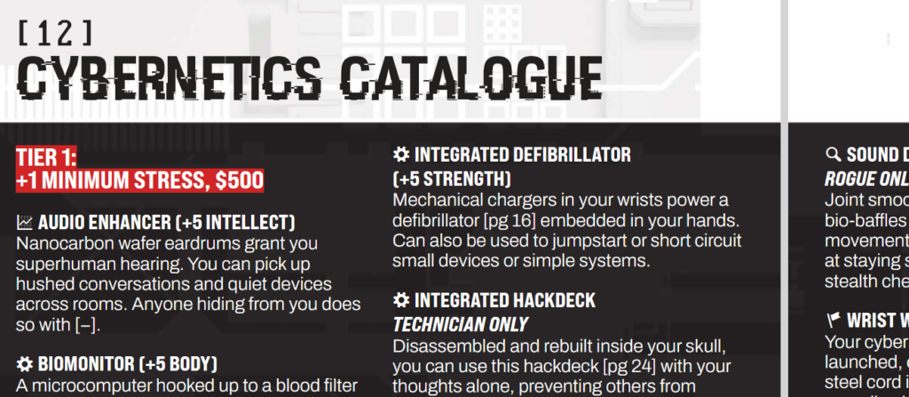 Bite The Hand Review Cybernetics Snippet